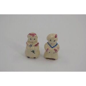 Vintage Shawnee Pottery Sailor Boy & Girl Salt & Pepper Shakers‎